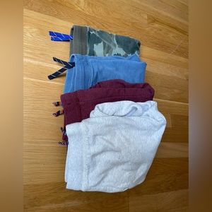 Lot: 4 boys jcrew sweatpant size XL 12-14